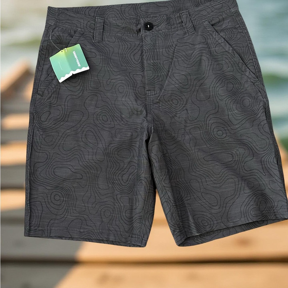 Men’s Sea Doo Gray Patterned Shorts